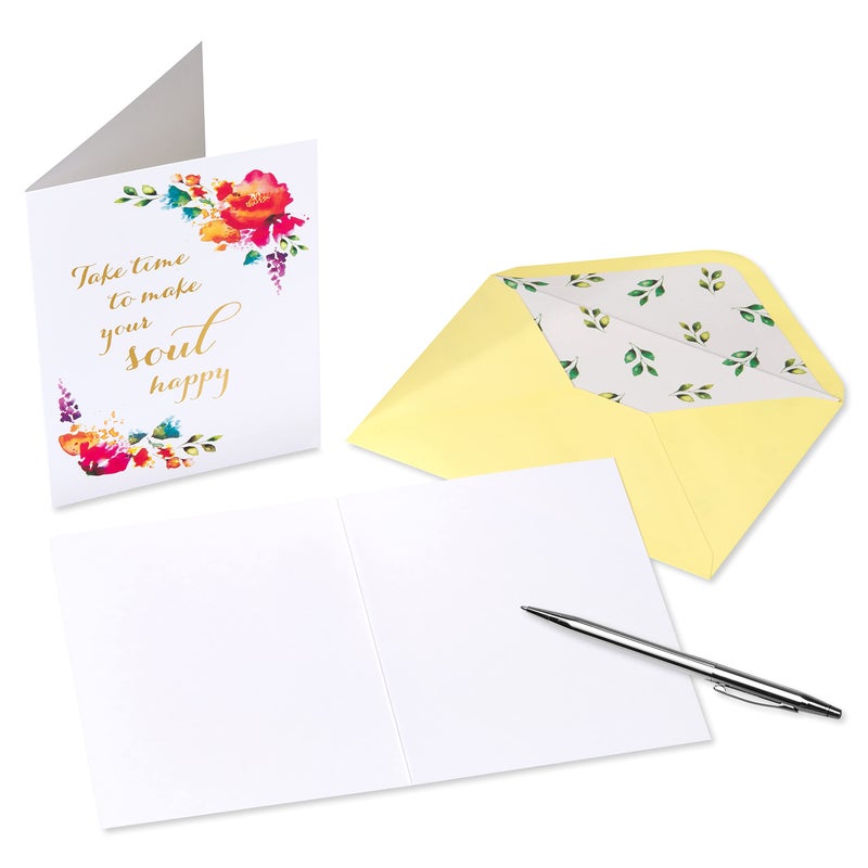 Papyrus Blank Encouragement Cards with Envelopes, Grateful Heart (20-Count) - Image 4
